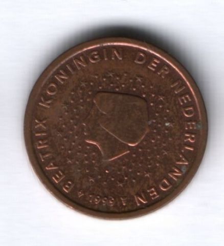 2 евроцента 1999 г. Нидерланды
