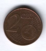 2 евроцента 1999 г. Нидерланды