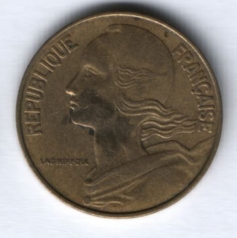 20 сантимов 1970 г. Франция