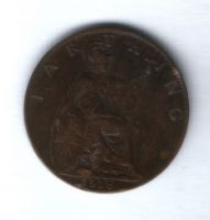 1 фартинг 1918 г. Великобритания