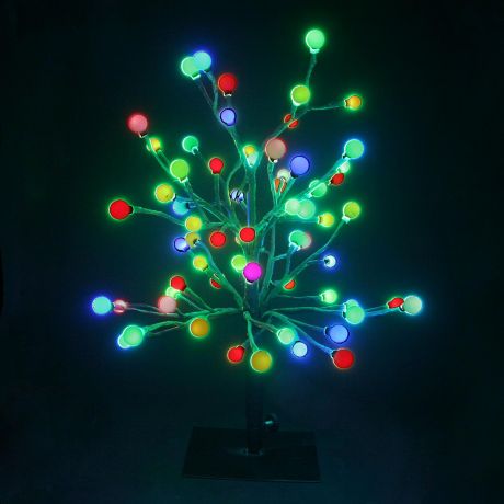 LED-Дерево настольное «Шарики», высота 45см
