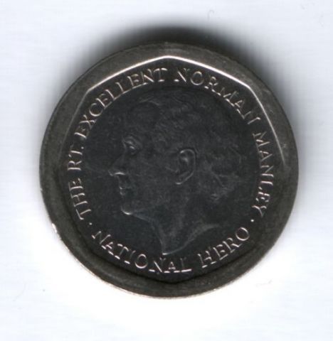 5 долларов 1996 г. Ямайка