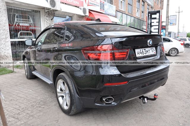 Фаркоп BOSAL-ORIS BMW X6 E71 2008-2014 без выреза в бампере. Тип шара: A. Нагрузки: 1500/50 кг (без электрики в комплекте) - 4752-A Bosal