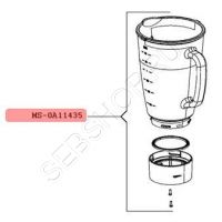 Чаша блендера Мулинекс ( MOULINEX) LM310, TEFAL BL310, BL311, MS-0A11435