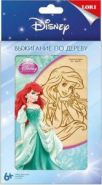 Выжигание по дереву "Disney. Принцесса Ариэль. Лори" (арт. Врд-001) (08169)