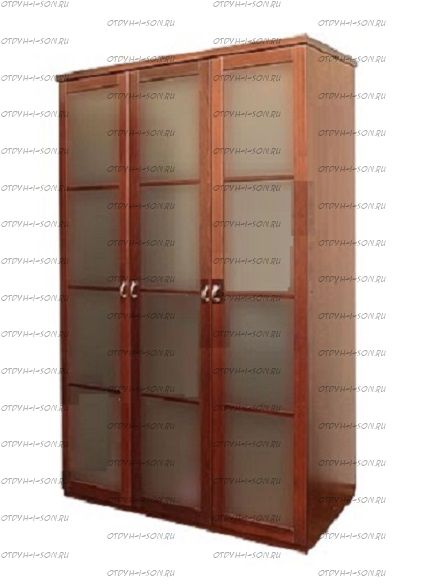 Шкаф Витраж матовый (135х55х220)