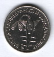 100 франков 1969 г. Западно-Африканские Штаты