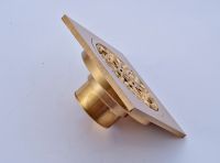 Сливной трап для хамама, бани, сауны Antique Brass F420