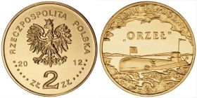 Польша 2 злотых 2012 Подводная лодка Орел Ni