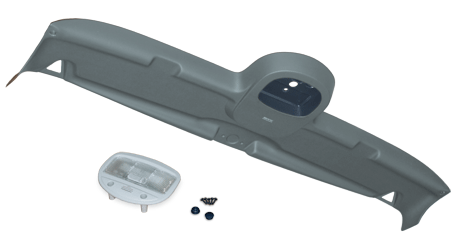 Облицовка потолка LADA 4x4 COMFORT графит с плафоном