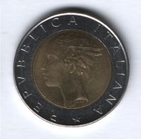 500 лир 1985 г. Италия