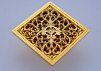 Сливной трап для хамама, бани, сауны Antique Brass F423