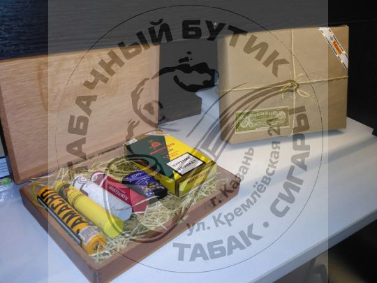 Подарочные наборы сигар в фирменной упаковке