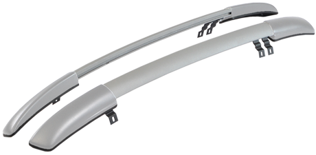 Рейлинги на Лада Калина/Гранта седан, серебристые