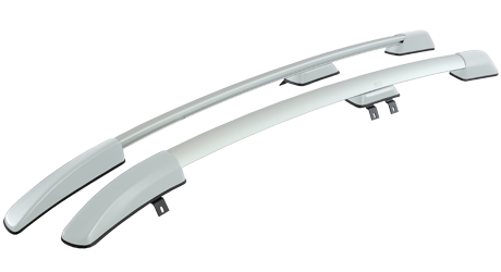 Рейлинги на Новый Рено Сандеро, анод серый