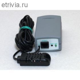 Термометр + гигрометр + барометр с интерфейсом ethernet. Small Meteo v4