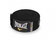 Бинты боксёрские Breathable Everlast 4,55м чёрные 4458B