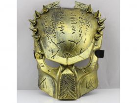 Маска хищник золтая