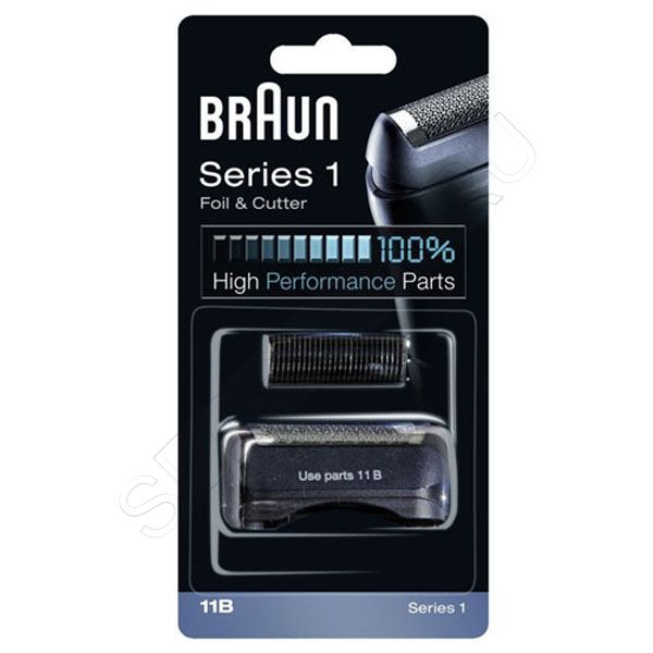 Сетка и режущий блок 11B для электробритв Braun Series 1, артикул: 81387933