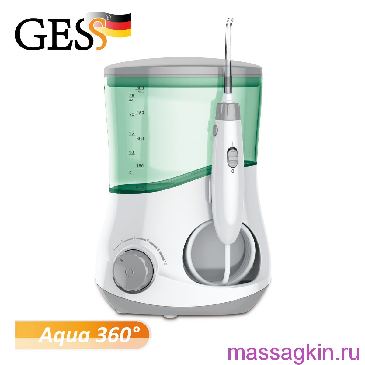 Ирригатор полости рта GESS AQUA 360