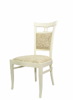 Каркас слоновая кость, патина золото, ткань №17 роза бежевая