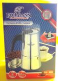 BOHMANN Кофеварка гейзерная на 2 чашки BH 9502