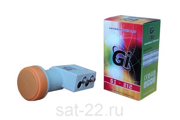 Спутниковый конвертер Universal Twin GI 212