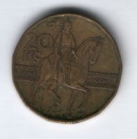 20 крон 2000 г. Чехия
