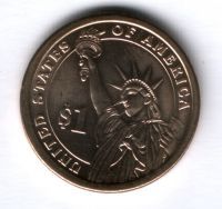 1 доллар 2011 г. США, 17 президент Эндрю Джонсон
