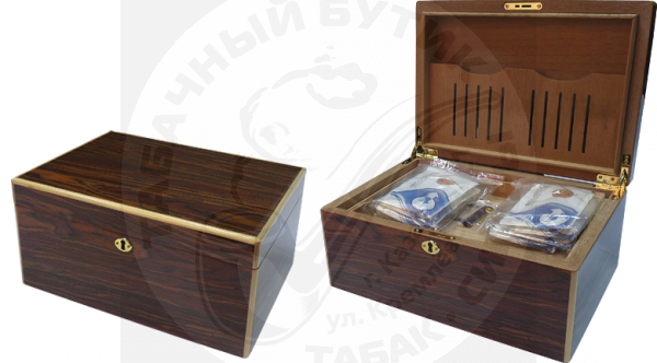 Хьюмидор Savoy Black Calabash Large / HSABCBL