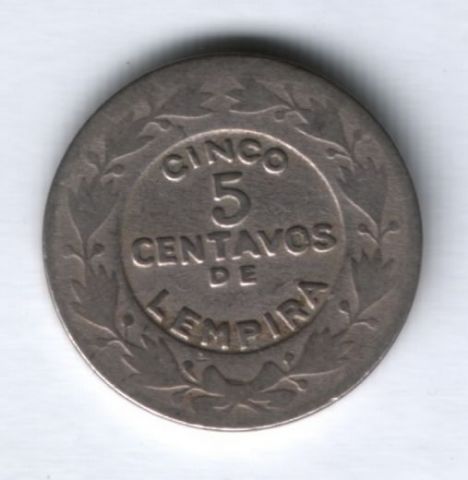 5 сентаво 1932 г. Гондурас