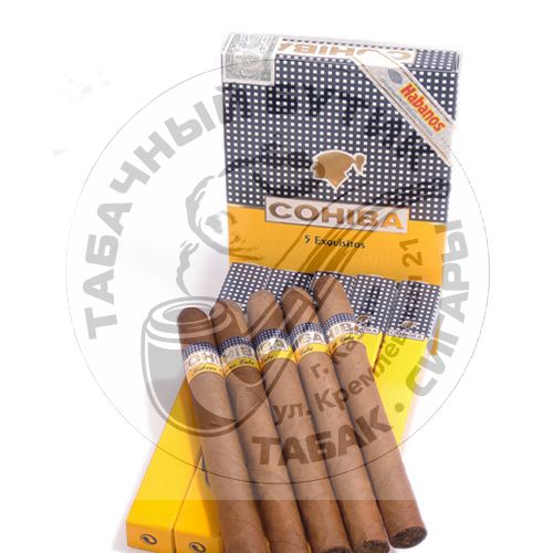 COHIBA EXQUISITOS D-C-C/P-5-C/B-25