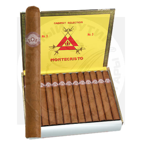 Кубинские сигары MONTECRISTO № 3 D-C-C/P-5-n-25