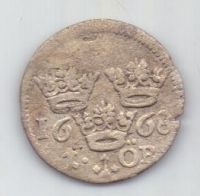 1 оре (эре) 1668 г. Швеция