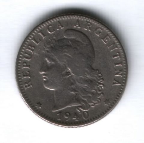 20 сентаво 1940 г. Аргентина