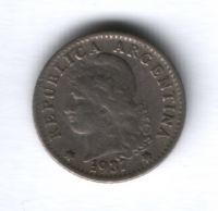 5 сентаво 1937 г. Аргентина