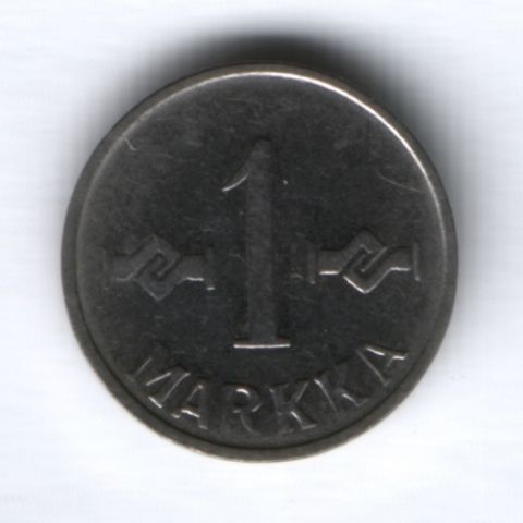 1 марка 1958 г. Финляндия