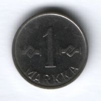 1 марка 1958 г. Финляндия