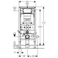 Geberit Duofix 111.300.00.5, схема 1