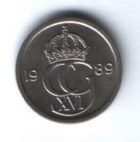 10 эре 1989 г. Швеция