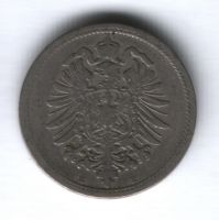 10 пфеннигов 1889 г. E Германия