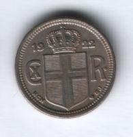 25 эйре 1922 г. Исландия