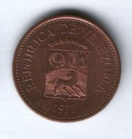 5 сентимо 1977 г. Венесуэла