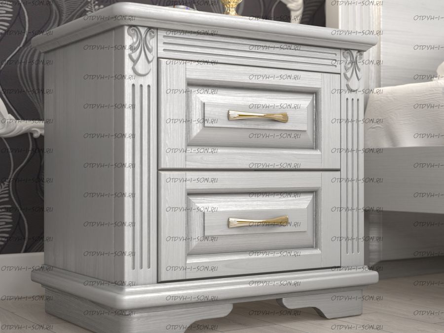 Тумба прикроватная Палермо Массив DreamLine (60,5х43,5х60,3)