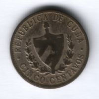 5 сентаво 1946 г. Куба