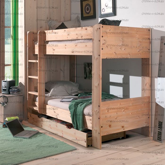 Кровать двухъярусная Лилия-2 №Д