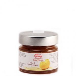 Соус фруктовый из айвы Lazzaris Salsa di Mele Cotogne - 110 г (Италия)