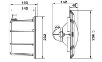 Галогенный прожектор Emaux UL-P300