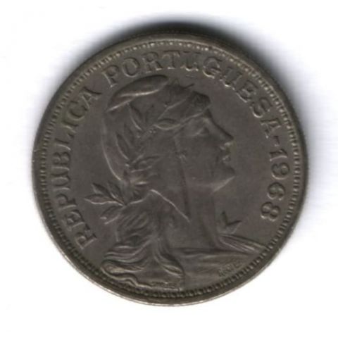 50 сентаво 1968 г. Португалия