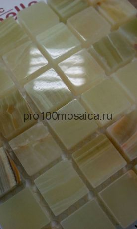 Onice Jade Verde 15 x15 Мозаика серия Pietrine Stone, размер, мм: 305*305 (Caramelle)